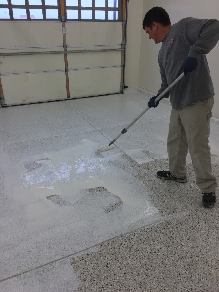 Various Epoxy Polished Concrete Overlay Flooring 57