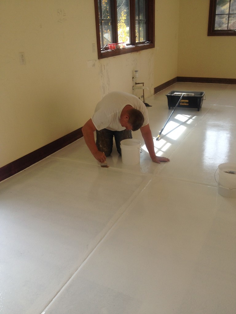 Various Epoxy Polished Concrete Overlay Flooring 68