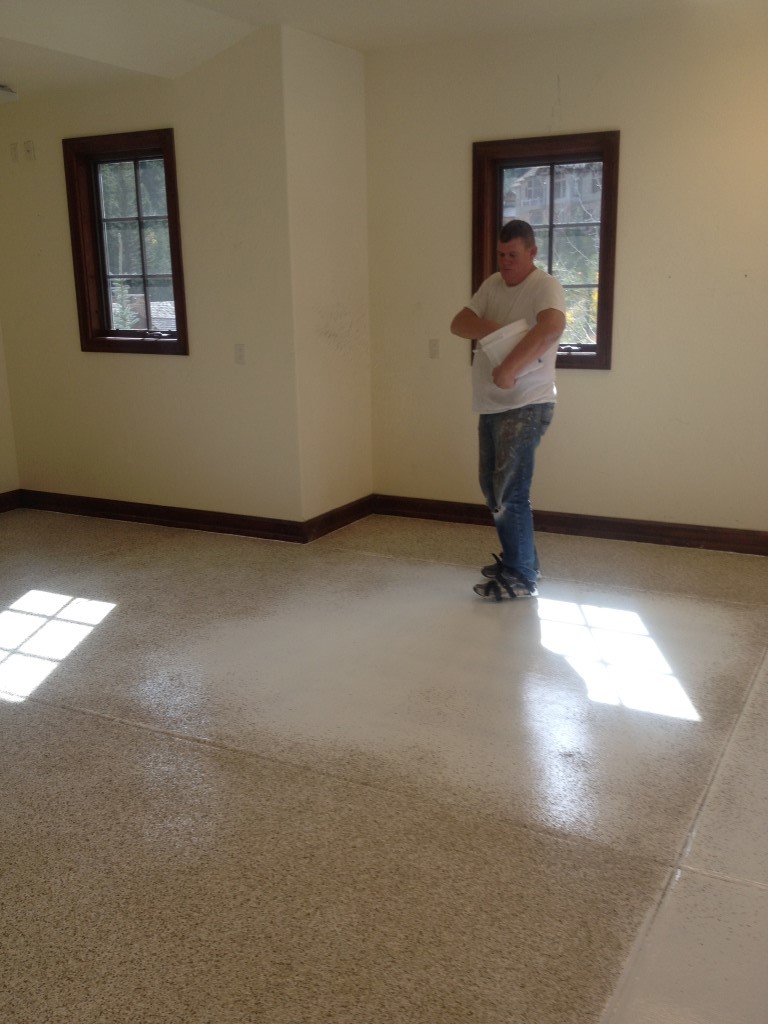 Various Epoxy Polished Concrete Overlay Flooring 69